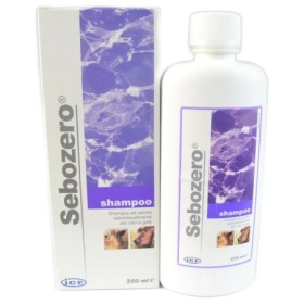 Sebozero Shampoo Sebo Riequilibrante Zolfo e Acido Salicilico per Cani e Gatti Formato 250 ml