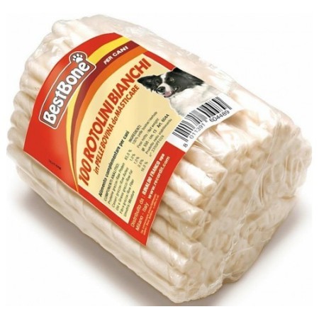 Record Bastoncini Pelle Bovina 100 pz | Pet Convenienza