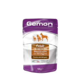 Gemon Cane Selvaggina 100 g | Pet Convenienza