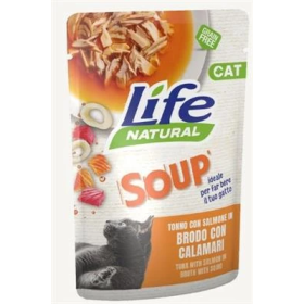 Life Cat Salmone Calamari Soup | Pet Convenienza