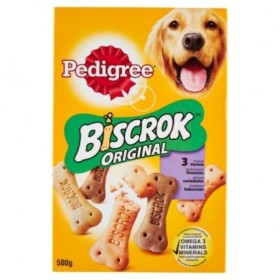 Pedigree Biscrok Multi Mix Snack Per Cani (Ex Original) Confezione 500 Gr