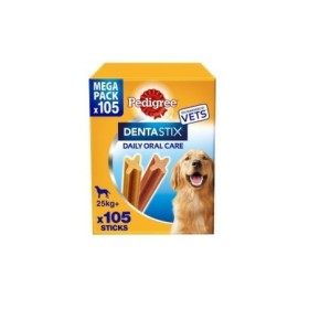 Pedigree Dentastix Daily Oral Care Tripla Azione Snack Per Igiene Orale Per Cani Grandi  25+ Kg Mega Pack 105 Pezzi