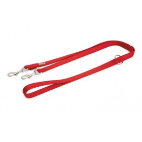 Farmcompany Guinzaglio Addestramento in Nylon Per Cani Taglia M Colore Rosso 20 mm x 220 Cm