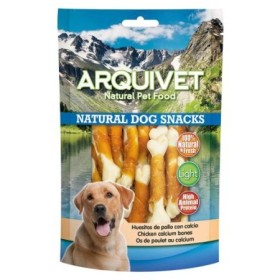 Arquivet Ossa di Pollo con Calcio 100 g – Snack Naturale per Cani