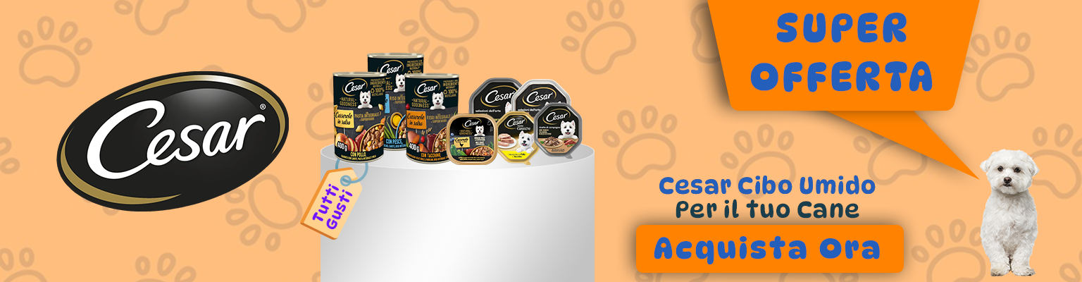 Cesar Cibo Umido Per Cani